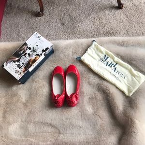 Red air Bacara ballet flats shoes